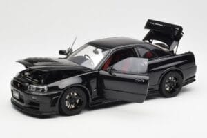 Nissan Skyline GT-R R34 NISMO Z-Tune Schwarz AUTOart 1:18 77355 Druckguss — Bild 2 von 8