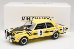 Opel Commodore A Steinmetz #9 J. Haxhe / P. Toussaint 24 Hours of Spa 1970 Minichamps 1:18 107704609 Druckguss — Bild 6 von 6