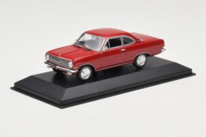 Opel Rekord A Rot Minichamps 1:43 400041004 Druckguss — Bild 2 von 4