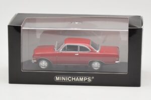 Opel Rekord A Rot Minichamps 1:43 400041004 Druckguss — Bild 4 von 4