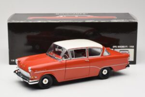 Opel Rekord P1 Rot Minichamps 1:18 180043201 Druckguss — Bild 8 von 8