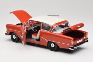 Opel Rekord P1 Rot Minichamps 1:18 180043201 Druckguss — Bild 5 von 8