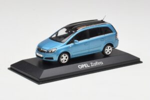 Opel Zafira A Star Blau Minichamps 1:43 B24910027Z Druckguss — Bild 2 von 4
