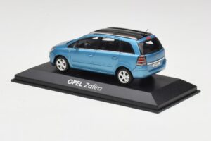 Opel Zafira A Star Blau Minichamps 1:43 B24910027Z Druckguss — Bild 3 von 4
