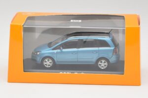 Opel Zafira A Star Blau Minichamps 1:43 B24910027Z Druckguss — Bild 4 von 4