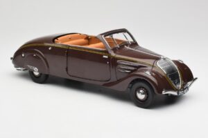 Peugeot 402 Eclipse Schokolade Norev 1:18 184873 Druckguss — Bild 11 von 12