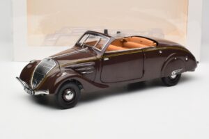 Peugeot 402 Eclipse Schokolade Norev 1:18 184873 Druckguss — Bild 12 von 12