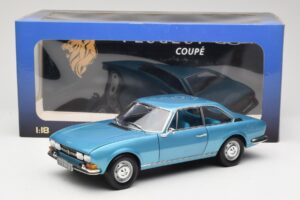 Peugeot 504 Coupe Blau Norev 1:18 184755 Druckguss — Bild 8 von 8