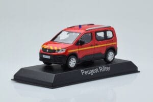 Peugeot Rifter Pompiers Rot Norev 1:43 479069 Druckguss — Bild 2 von 4