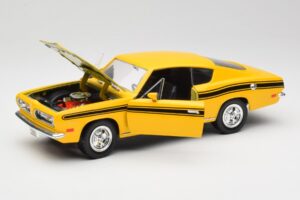 Plymouth Barracuda Gelb Road Legends 1:18 92178 Druckguss — Bild 2 von 8