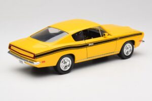 Plymouth Barracuda Gelb Road Legends 1:18 92178 Druckguss — Bild 3 von 8