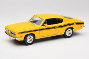 Plymouth Barracuda Gelb Road Legends 1:18 92178 Druckguss