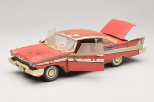Plymouth Fury Rot Christine Schmutzige Version Auto World 1:18 AWSS119/06 Druckguss — Bild 2 von 8