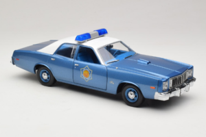 Plymouth Fury Police Pursuit Smokey and the Bandit GreenLight 1:18 19044 Druckguss — Bild 6 von 8