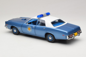 Plymouth Fury Police Pursuit Smokey and the Bandit GreenLight 1:18 19044 Druckguss — Bild 7 von 8