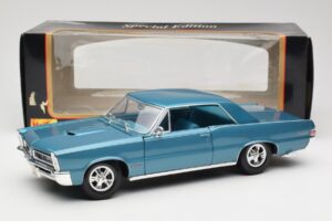Pontiac GTO Hurst Edition Blau Maisto 1:18 531885 Druckguss — Bild 8 von 8