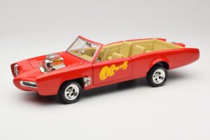 Pontiac GTO Monkeemobile Rot ERTL 1:18 33150 Druckguss