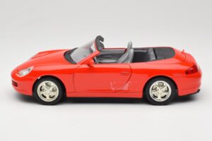 Porsche 911 996 Cabriolet Rot Mira 1:18 6930 Druckguss — Bild 4 von 8