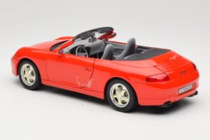 Porsche 911 996 Cabriolet Rot Mira 1:18 6930 Druckguss — Bild 7 von 8