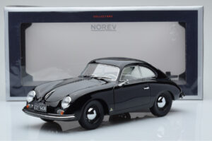 Porsche 356 Schwarz Norev 1:18 187451 Druckguss — Bild 6 von 6