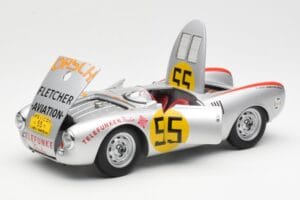 Porsche 550-1500 RS Spyder #55 H. Herrmann Carrera Panamericana 1954 AUTOart 1:18 85470 Druckguss — Bild 2 von 8