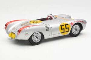 Porsche 550-1500 RS Spyder #55 H. Herrmann Carrera Panamericana 1954 AUTOart 1:18 85470 Druckguss — Bild 3 von 8