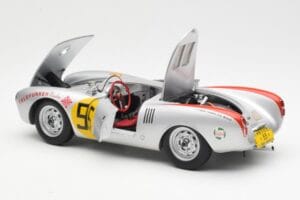 Porsche 550-1500 RS Spyder #55 H. Herrmann Carrera Panamericana 1954 AUTOart 1:18 85470 Druckguss — Bild 5 von 8