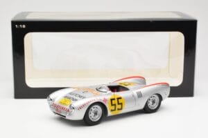 Porsche 550-1500 RS Spyder #55 H. Herrmann Carrera Panamericana 1954 AUTOart 1:18 85470 Druckguss — Bild 8 von 8