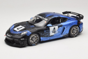 Porsche 718 Cayman GT4 RS Clubsport Schwarz Blau Otto 1:18 OT469 Resin