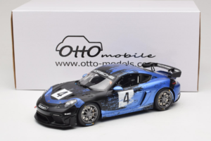 Porsche 718 Cayman GT4 RS Clubsport Schwarz Blau Otto 1:18 OT469 Resin — Bild 6 von 6