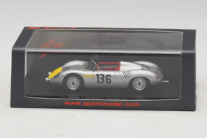 Porsche 718 RS 61 #136 S. Moss / G. Hill Porsche KG Targa Florio 1961 Spark 1:43 S4149 Resin — Bild 4 von 4