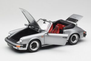 Porsche 911 930 Carrera 3.2 Cabriolet Grau Metallic Minichamps 1:18 100063034 Druckguss — Bild 2 von 8