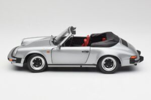 Porsche 911 930 Carrera 3.2 Cabriolet Grau Metallic Minichamps 1:18 100063034 Druckguss — Bild 4 von 8