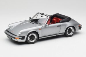 Porsche 911 930 Carrera 3.2 Cabriolet Grau Metallic Minichamps 1:18 100063034 Druckguss