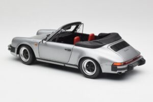 Porsche 911 930 Carrera 3.2 Cabriolet Grau Metallic Minichamps 1:18 100063034 Druckguss — Bild 7 von 8