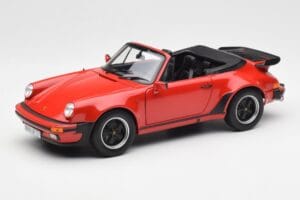 Porsche 911 930 Turbo Cabriolet Rot Norev 1:18 187664 Druckguss