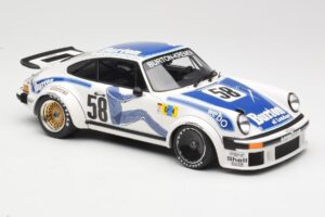 Porsche 911 934 #58 B. Wollek / P. Gurdjian Kremer Racing Winners Group 4 24 Hours of Le Mans 1977 Minichamps 1:18 155776458  — Bild 4 von 6
