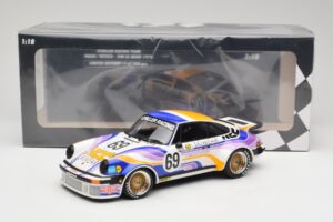 Porsche 911 934 Schiller Racing Team #69 R. Haldi / H. Vetsch 24 Hours of Le Mans 1976 Minichamps 1:18 155766469 Druckguss — Bild 6 von 6