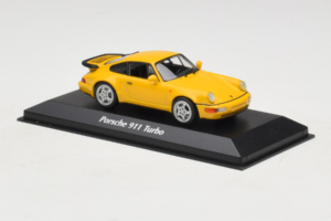 Porsche 911 964 Turbo Gelb MaxiChamps 1:43 940069104 Druckguss — Bild 3 von 4