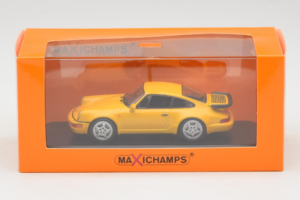 Porsche 911 964 Turbo Gelb MaxiChamps 1:43 940069104 Druckguss — Bild 4 von 4