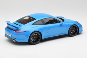 Porsche 911 991 Carrera 4S Aerokit Blau GT Spirit 1:18 GT085 Resin — Bild 2 von 6