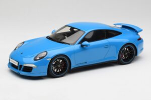 Porsche 911 991 Carrera 4S Aerokit Blau GT Spirit 1:18 GT085 Resin