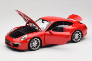 Porsche 911 991 Carrera S Guards Rot Minichamps 1:18 100061020 Druckguss — Bild 2 von 8