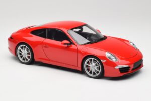 Porsche 911 991 Carrera S Guards Rot Minichamps 1:18 100061020 Druckguss — Bild 6 von 8
