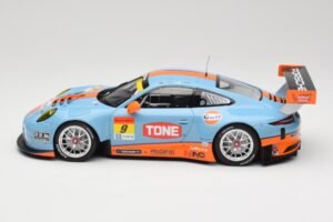 Porsche 911 991.2 GT3 R Pacific Gulf Racing #9 J. Lammers / K. Miura Super GT 300 Series 2017 Minichamps 1:18 155176909 Druck — Bild 3 von 6