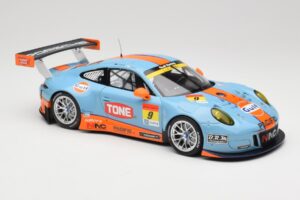 Porsche 911 991.2 GT3 R Pacific Gulf Racing #9 J. Lammers / K. Miura Super GT 300 Series 2017 Minichamps 1:18 155176909 Druck — Bild 4 von 6