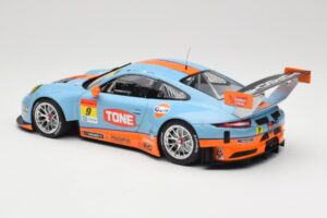 Porsche 911 991.2 GT3 R Pacific Gulf Racing #9 J. Lammers / K. Miura Super GT 300 Series 2017 Minichamps 1:18 155176909 Druck — Bild 5 von 6
