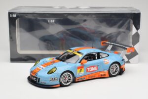 Porsche 911 991.2 GT3 R Pacific Gulf Racing #9 J. Lammers / K. Miura Super GT 300 Series 2017 Minichamps 1:18 155176909 Druck — Bild 6 von 6