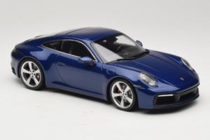 Porsche 911 992 Carrera 4S Blue Metallic Minichamps 1:18 153067327 Druckguss — Bild 4 von 6