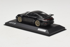 Porsche 911 992 GT3 Schwarz Mit Goldenen Felgen Minichamps 1:43 WAP0201520M007 Druckguss — Bild 3 von 4